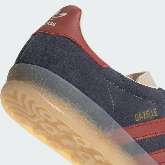 Adidas Gazelle Indoor (colors: Legend Ink / Preloved Ruby / Wonder White) - Picture 14 of 14